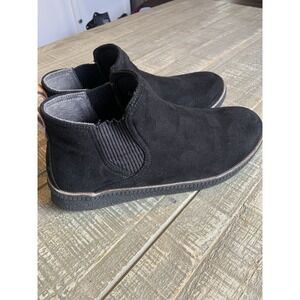 Dr Scholl's Women's See Me Pull On Comfort Chelsea Boots Black Size 7.5 Nice